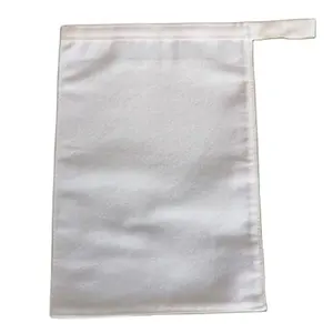 可丽饼织物袋面部和身体去角质袋适用于正常皮肤浴刷海绵和磨砂膏袋