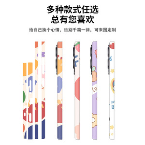 เสี่ยวมี่ เรดมี่ K70 แชมเปี้ยน อิดิชั่นฟิล์มป้องกันขอบการ์ตูนพิมพ์ลายสติกเกอร์พลาสติกเคลือบด้านดีไซน์แฟชั่น - Product Image 4