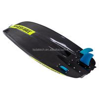 Planche de surf personnalisée à jet en fibre de carbone à essence avec moteur à deux temps 64 km/h de vitesse pour les eaux de l'océan-Ventes d'usine