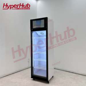 Réfrigérateur à boissons avec refroidissement par air pour écran TV, porte en verre simple/double/triple, refroidisseur de boissons pour bar et <span class=keywords><strong>restaurant</strong></span> - Product Image 3