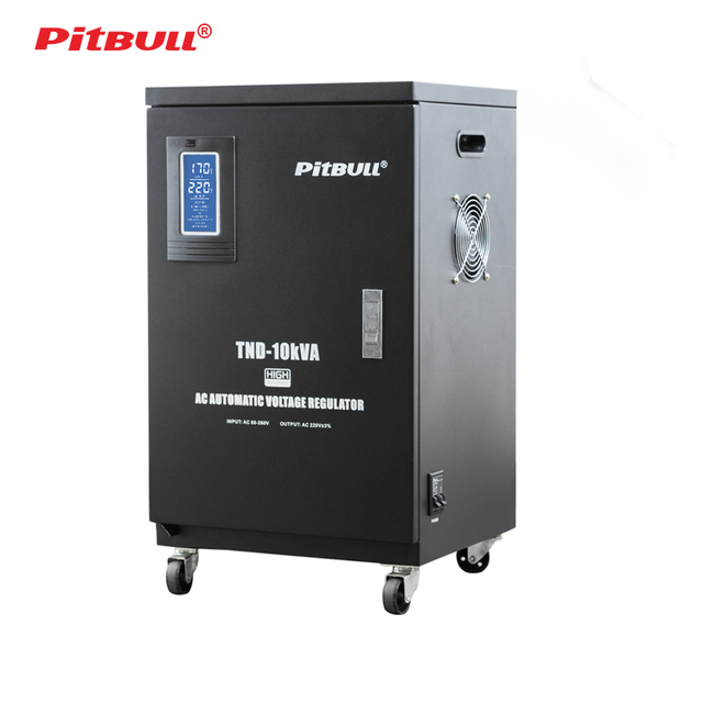 Single Phase 220V AC Copper SVC LCD Voltage Regulator Stabilizer with AVR Technology