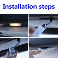 BRAD 12V LED projecteur de porte de voiture logo de bienvenue nouvel état pour SRX ATS CTS XTS ABS + aluminium 1 an de garantie