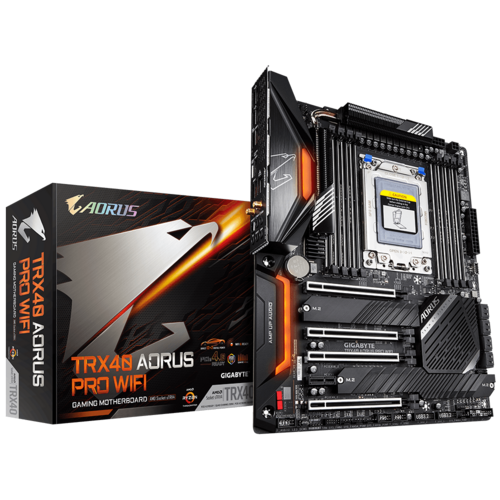 Computer Motherboard TRX40 AORUS PRO WIFI 8xDDR4 Socket STRX4 Support AMD Processor Gaming Motherboard