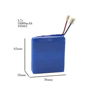 Großhandel Hochleistungs-Lipo-Akku Wiederaufladbarer Li-Polymer-Akku 185662 10000mAh 37Wh 3,7V 1000 Zyklen JXR185662 - Product Image 2