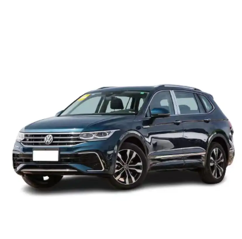 En stock 2023 VW VolksWagenwerk Tiguan L SUV 2.0T 220Ps 4WD SUV 7 places automobile nouvelle voiture à essence VW Tiguan 2023 voiture à essence