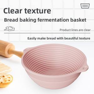 Panier de Fermentation Ovale Pliable en Silicone de Qualité Alimentaire, Meilleures Ventes, Kit de Démarrage <span class=keywords><strong>pour</strong></span> Pains au <span class=keywords><strong>Levain</strong></span> - Product Image 5