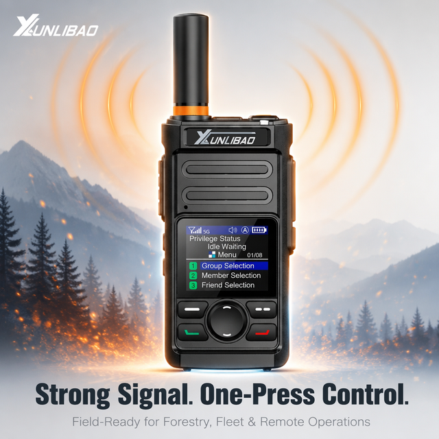 XUNLIBAO Wholesale Bulk Factory Price 8228 Strong Signal No Platform Fee Lifetime GPS 4G PTT POC Radio Global Walkie Talkie