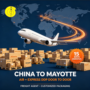 Agent de fret <span class=keywords><strong>Alibaba</strong></span> <span class=keywords><strong>AliExpress</strong></span> Amazon DDP Service aérien+express porte-à-porte vers Mayotte Emballage personnalisé Expédition en 15 jours - Product Image 3