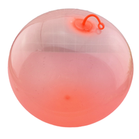 Ballon à bulles rempli d'eau de 45 cm, jouet promotionnel, ballon de plage gonflable amusant, ballon en gelée pour fête en plein air ou en intérieur
