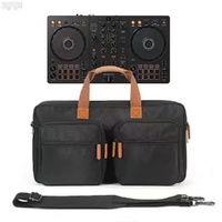 Sac à dos pour DJ Pioneer DDJ FLX4/DDJ 400/DDJ REV1 Contrôleurs Sangle réglable Étui d'équipement durable Sac souple à fermeture éclair