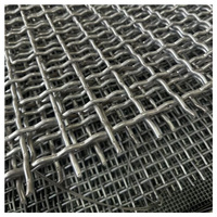 Maille de fil d'acier résistante à l'usure 6mm * 25mm pour équipement minier, tamis vibrant, filtre à sable et pierre découpable