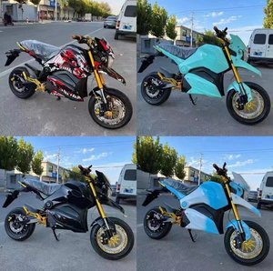 Nouvelle moto électrique 72V DLS1200D-X, style sportif rétro, haute puissance, haute vitesse, véhicule modifié à batterie - Product Image 3