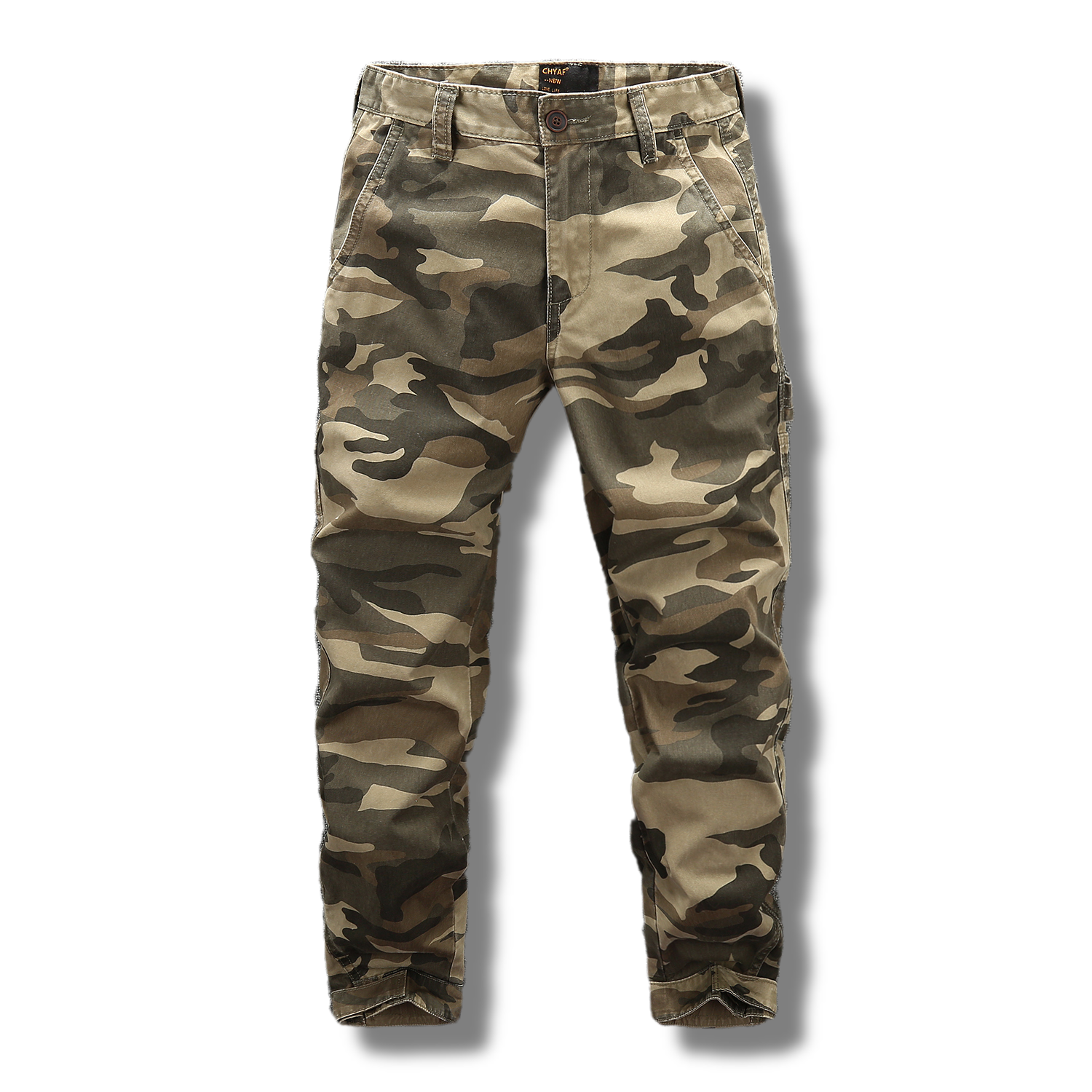 Camuflaje Camo Cargo Pantalones Hombres Casual Jogger Camo Sport