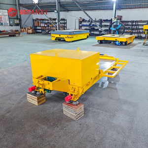 Maßgefertigter Stahl-Gleitschienen-Transportwagen (Neu) für Effiziente Materialhandhabung in Fertigungsanlagen - Product Image 2
