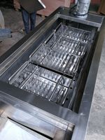 Machine à glace électrique commerciale, 4 moules, 160 bâtonnet pour glace à l'eau