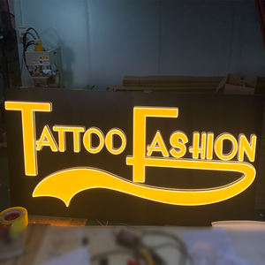 ป้ายโฆษณาอะคริลิค 3 มิติ LED แบบกำหนดเอง พร้อมแถบไฟ LED ตัวอักษรเรืองแสง PVC สำหรับร้านค้า สวนสาธารณะ อาคารบริษัท กันน้ำระดับ IP65 - Product Image 6