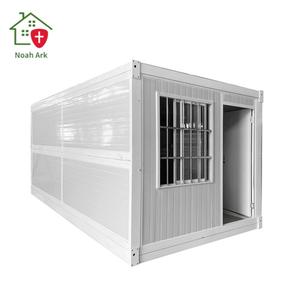 Casa Contenedor Plegable de Panel Sándwich de Lana de Roca con Estructura de Acero Galvanizado Modular No Estándar de Alta Resistencia y Tamaño Personalizable - Product Image 1