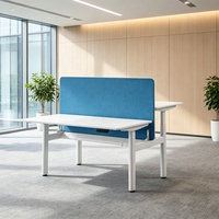 Bureau debout électrique réglable en hauteur avec compartiment de rangement, poste de travail ergonomique assis-debout pour le bureau à domicile