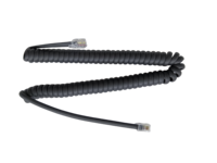 Fabricant OEM Cordon de ligne téléphonique Non enroulé Câble de ligne de combiné téléphonique RJ9 4C4C Accessoire téléphonique 2m 3m