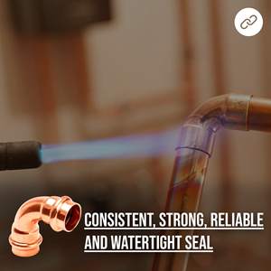 עופרת משלוח 90-תואר <span class=keywords><strong>PEX</strong></span> מרפק נחושת צינור הולם-12 Push Fit מרפק נחושת עיתונות התאמה חיבור <span class=keywords><strong>PEX</strong></span> צינור - Product Image 4