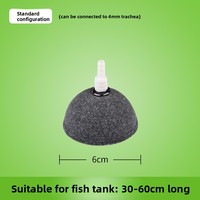 Disque à bulles d'oxygène pour aquarium, pierre à oxygène frittée haute température, accessoire pour animaux de compagnie
