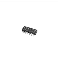 A6S-6104-PH Commutateur DIP SMD à 6 positions SPST 25mA 24V