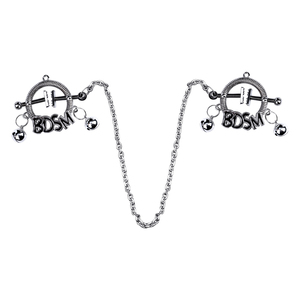 BDSM pinces à mamelon circulaires en acier inoxydable pinces à mamelon réglables pour femmes hommes non piercing stimulateur de sein <span class=keywords><strong>bijoux</strong></span> pour adultes - Product Image 4