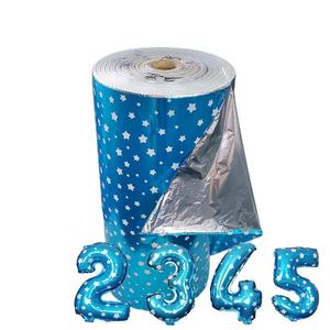 Offre Spéciale gonflable coloré laminé imprimé composite PET + PE ballon <span class=keywords><strong>Film</strong></span> matériel rouleau <span class=keywords><strong>Film</strong></span> feuille <span class=keywords><strong>Film</strong></span> avec motif étoile - Product Image 2