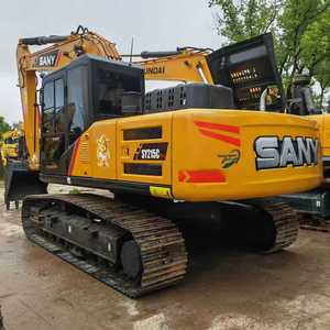 Used SANY 215C Hydraulic Crawler <b>Excavator</b> 21Ton Second-hand Construction Digger <b>Machinery</b> with Good Condition In Stock - Product Image 2