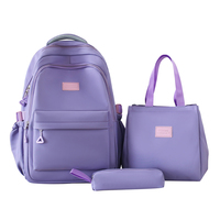 Tas Ransel Sekolah Gaya Korea Kapasitas Besar, Hadiah Custom, Tas Ransel Outdoor Anti Air untuk Perjalanan