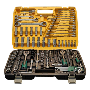 Juego de Herramientas Mecánicas al por Mayor de 151 Piezas, Juego de Llaves de Trinquete de 24 Dientes, Juego de Herramientas de Reparación de Automóviles - Product Image 1