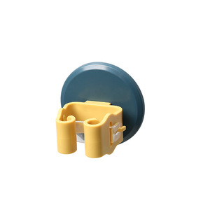 <b>Mop</b> Clip <b>Wall</b> Mounted Plastic Hook For Bathroom Broom Holder Single Hook Yellow 1-3kg Load Capacity - Product Image 5