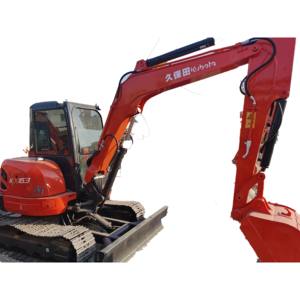 Mini-excavatrice Kubota KX163 d'occasion |   Excavatrice sur chenilles d'occasion de 6 tonnes |   Kubota durable avec godet d'excavatrice certifié CE - Product Image 1