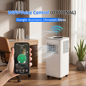 Climatiseur portable Greenfly JJpro 5000/7000/9000 BTU, unité de refroidissement intérieure blanche pour la maison, le bureau, la chambre à coucher, le salon - Product Image 3