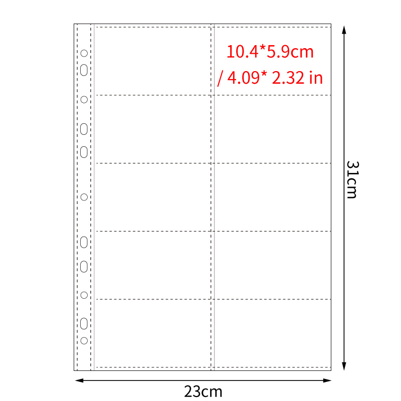 A4 10-pockets