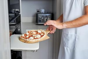 Ensemble de pierre de cuisson et de cuisson de pizza en céramique de <span class=keywords><strong>cordiérite</strong></span> rectangulaire résistant aux hautes températures pour une utilisation au four - Product Image 4
