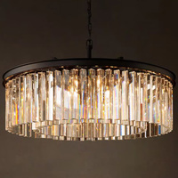Lámpara de Techo de Cristal Dorado de Diseño, Lámpara LED Moderna de Lujo para el Hogar, Iluminación para Hoteles y Villas, Personalizable