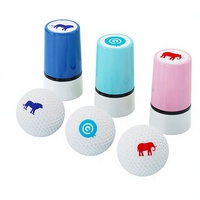 Tampons encreurs flash Intoss en gros, tampons en plastique à éponge PU, séchage rapide, imperméables, résistants à la décoloration, motifs de dessins animés, personnalisables