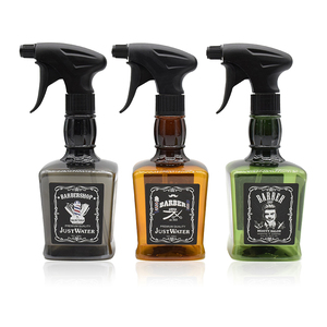 Free Sample Factory Wholesale Cheap 500ml Barber Salon Retro Hair Spray Bottle Hair <strong>Stylist</strong> Hairdressing Bottle - Product Image 1