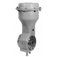 Vannes de régulation Samson série 3278 avec actionneur pneumatique à membrane, combinées avec des vannes de régulation