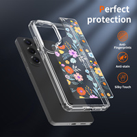 Étui de téléphone portable transparent personnalisé OEM ODM pour Samsung S26 Ultra avec coque arrière anti-rayures et anti-jaunissement de 1,5 mm