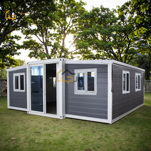 Nhà sản xuất nhà ở Trung Quốc, nhà di động lắp ghép <span class=keywords><strong>2</strong></span> phòng ngủ 1 phòng tắm, nhà container gấp đôi cánh, nhà thép ngoài trời, văn phòng di động - Product Image 2