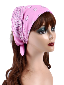Nuova <span class=keywords><strong>Bandana</strong></span> Personalizzata Piccola Quadrata da <span class=keywords><strong>Donna</strong></span> in <span class=keywords><strong>Cotone</strong></span> 100% con Motivo a Fiore di Anacardio, Stile Hip Hop, Foulard, Fascia per Capelli, Ingrosso - Product Image 5