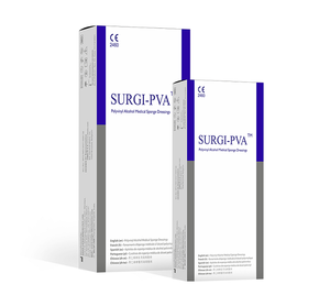 SURGI-PVA ™   Paquete Nasal Profesional <span class=keywords><strong>para</strong></span> el Tratamiento de Epistaxis, <span class=keywords><strong>Drenaje</strong></span> Nasal y Soporte <span class=keywords><strong>para</strong></span> la Recuperación Nasal Postoperatoria - Product Image 1