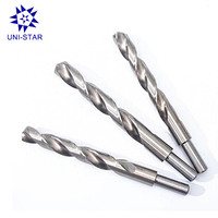 DIN338 1/2 "forets hélicoïdaux HSS à tige réduite pour le forage des métaux
