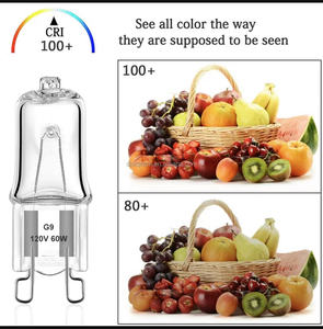 Nhà Máy Bán Buôn Liệt kê <span class=keywords><strong>G9</strong></span> C Cấp 25W 40W 60W 2000 Giờ Ánh Sáng Bóng Đèn Pha Lê Pin Bóng Đèn Nổ Bằng Chứng Halogen Lò Bóng Đèn - Product Image 6