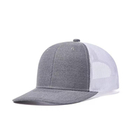 Venta Directa de Fábrica, Gorras Trucker de 6 Paneles para Verano, Bordado 3D, Gorra Trucker Unisex de Malla para Exteriores