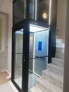 Ascensor Doméstico Automático para Interiores/Exteriores de 2 a 4 Pisos, Fácil de Instalar, Ascensores Domésticos Pequeños y Económicos al por Mayor - Product Image 5
