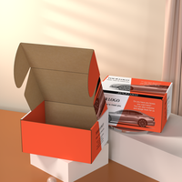Boîtes de papier d'emballage de produit faites sur commande pleine impression Boîtes d'emballage électriques et électroniques PBAT Boîtes ondulées
