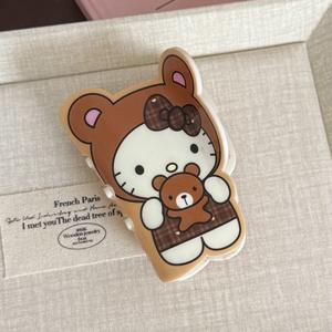Pince à cheveux populaire en acétate de cellulose motif griffe de chat, mignonne, marque Hello HK, vente en gros - Product Image 4